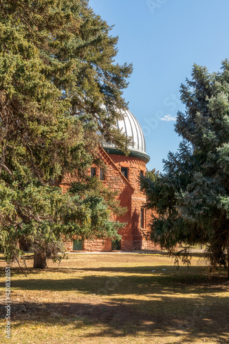 Chamberlin Observatory in the Observatory Park, Denver, Colorado photo