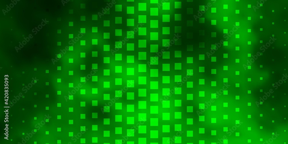 Light Green vector texture in rectangular style.