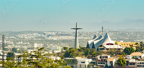La Lomita, sitio turístico donde se ubica la iglesia de nuestra señora de Guadalupe y además es un mirador para observar la ciudad. photo