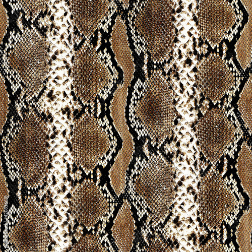 Seamless snake texture