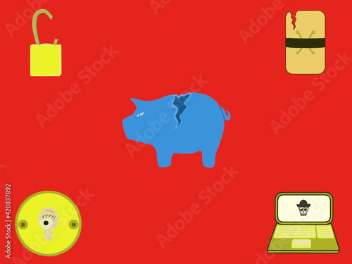 Símbolos de delincuencia