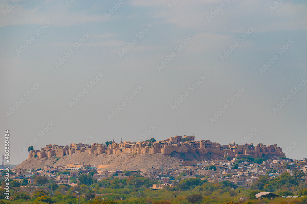 Sky View of Jaisalmer Fort