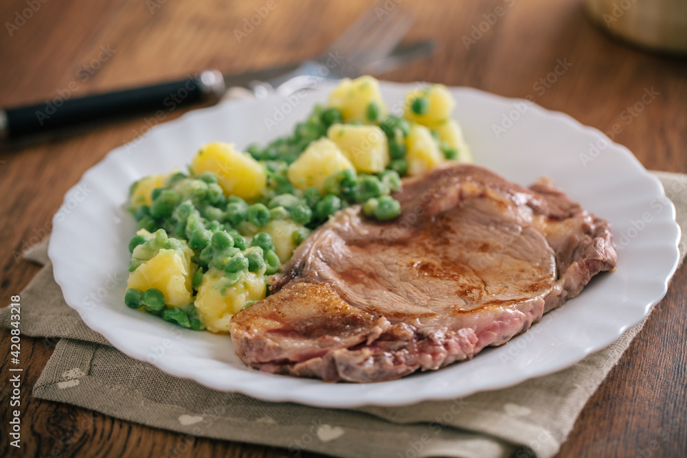 Beef steak with mixed vegetables. High quality photo. Beef steak with mixed vegetables. High quality photo.