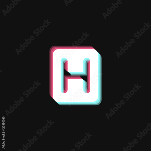 Hospital Sign - 3D Effect