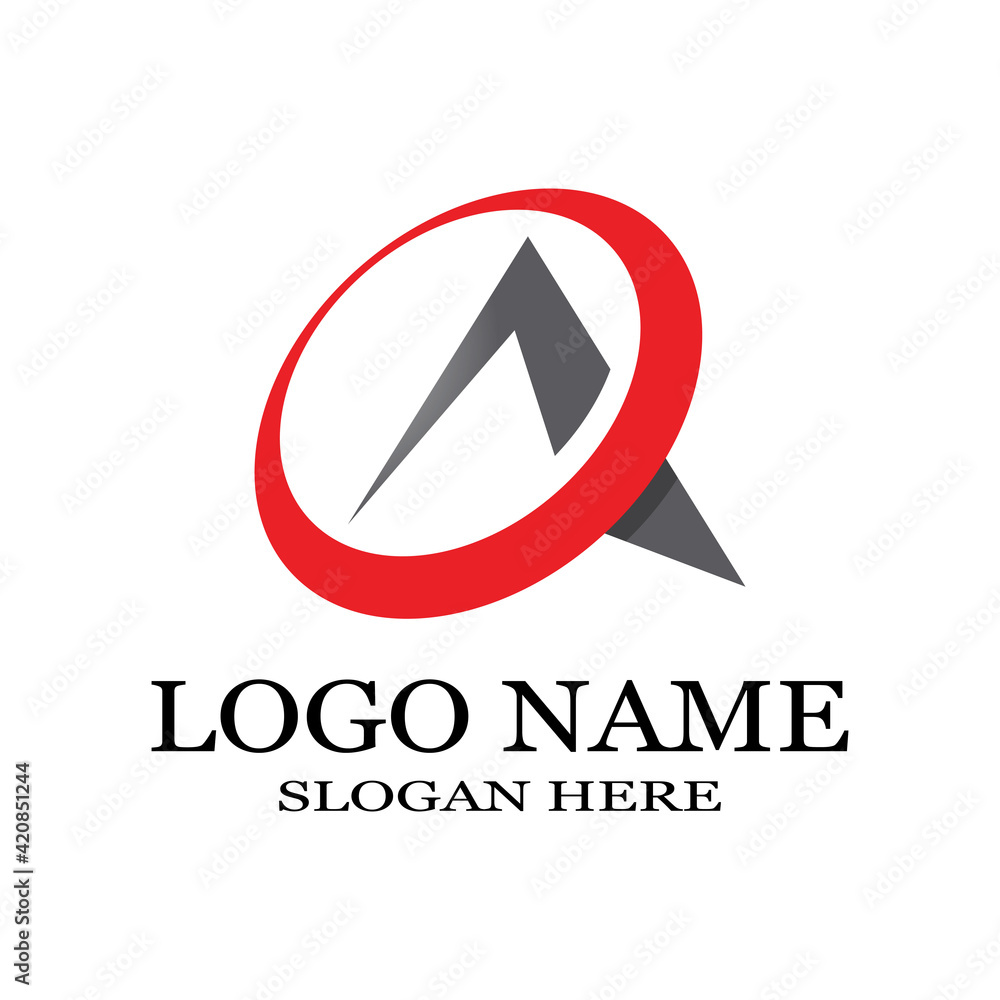 A Letter Logo Template vector icon illustration design A Letter Logo Template vector icon illustration design