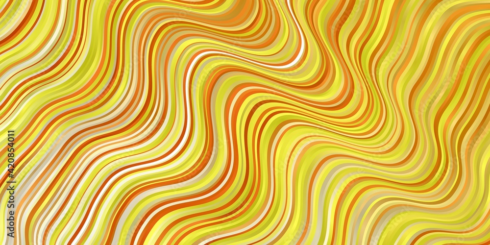 Light Orange vector texture with circular arc. Light Orange vector texture with circular arc.