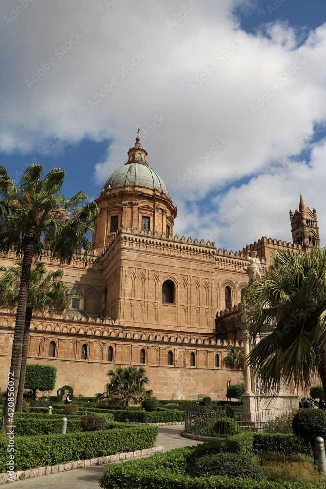 Cathedral Maria Santissima Assunta in Palermo, Sicily Italy
