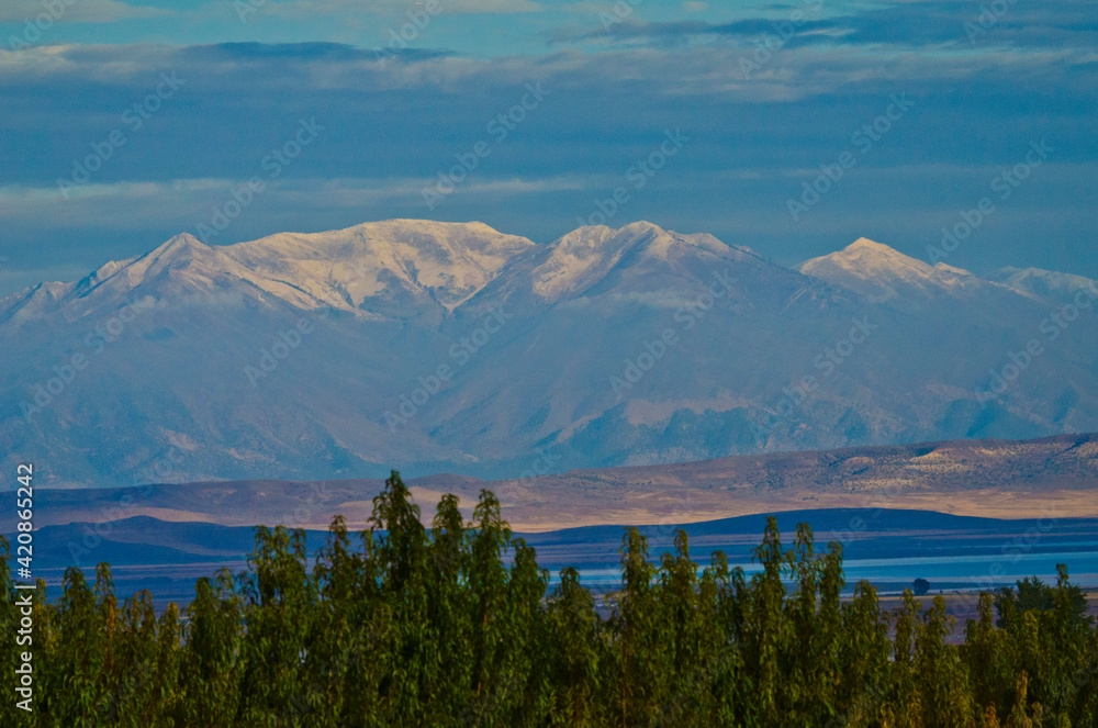 USA, Utah. Spanish Fork, Wasatch Range, Rocky Mountains.
