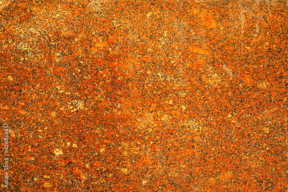 Granite tiles texture, orange rock Granite tiles texture, orange rock