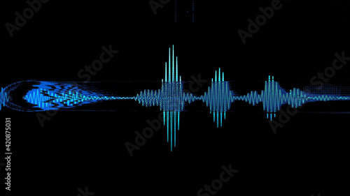 Audio Waveform Distorted