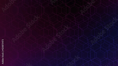 Wallpaper Mural Hexagons Background Torontodigital.ca