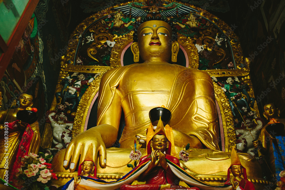 Gautama Buddha statue in Varanasi