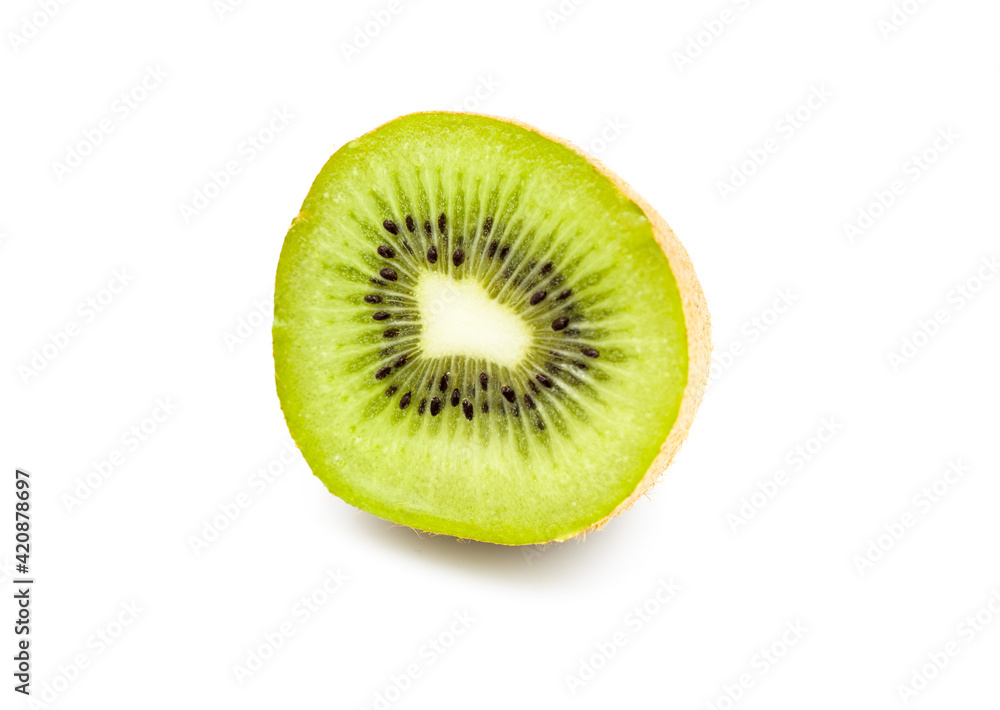 Kiwi fruit isolated on a white background Kiwi fruit isolated on a white background