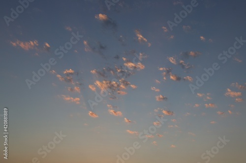 sky with clouds