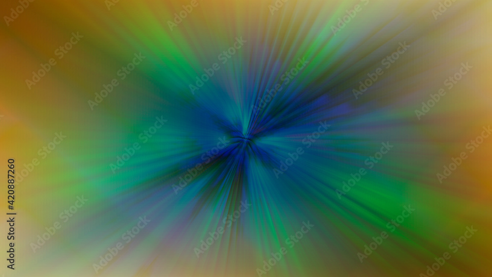 Fototapeta premium Abstract neon glowing green background