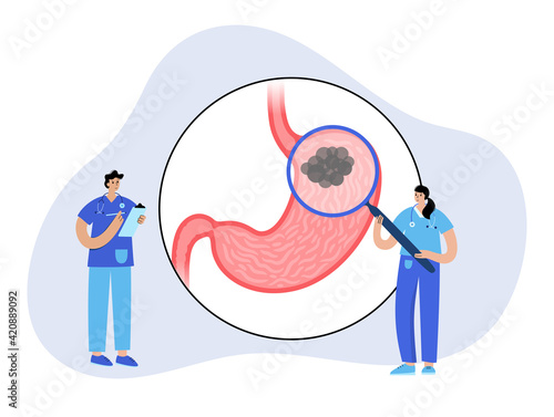 Stomach logo concept