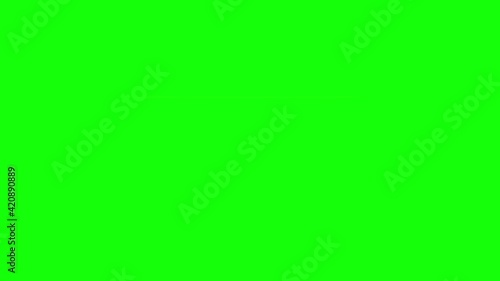 Flat poster with red coming soon label on white background for banner design. Banner flat design. White background. Motion graphic.