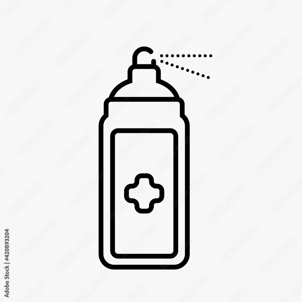 Hand Sanitizer icon Hand Sanitizer icon