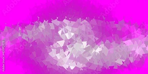 Light purple vector geometric polygonal wallpaper.