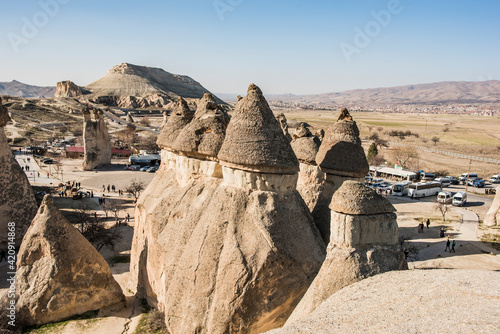 Çavusin, Pasabagi Valley, Göreme, Nevsehir, Turkey photo