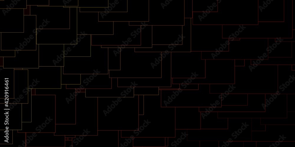 Dark Orange vector background with rectangles. Dark Orange vector background with rectangles.