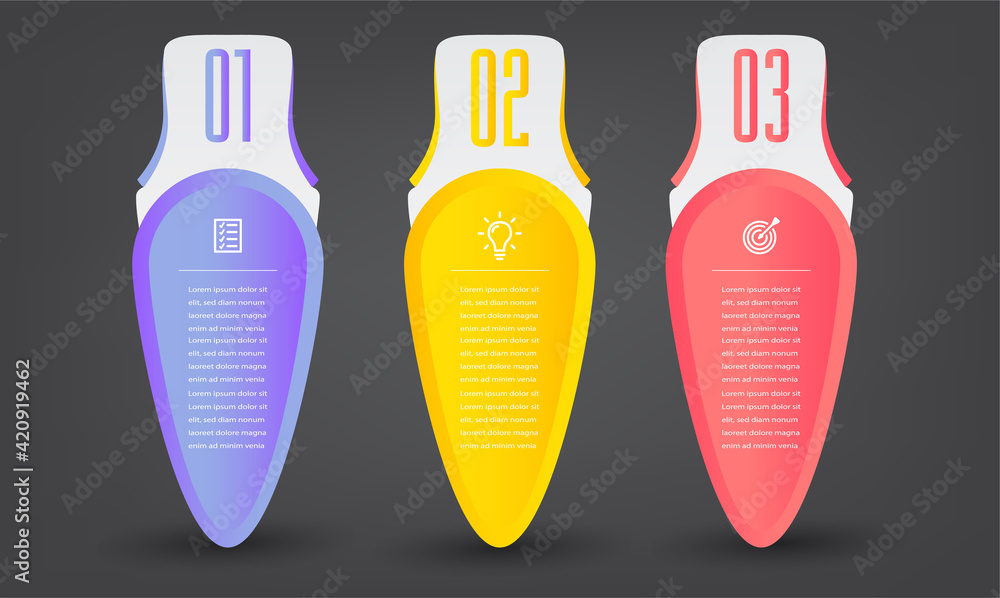 modern text box template, banner Infographics modern text box template, banner Infographics