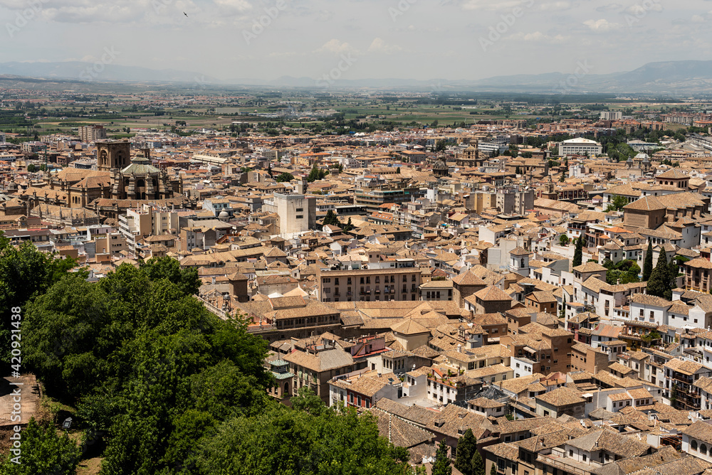 Views of Granada city