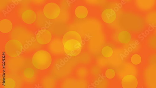 Abstract bokeh lights with soft light background