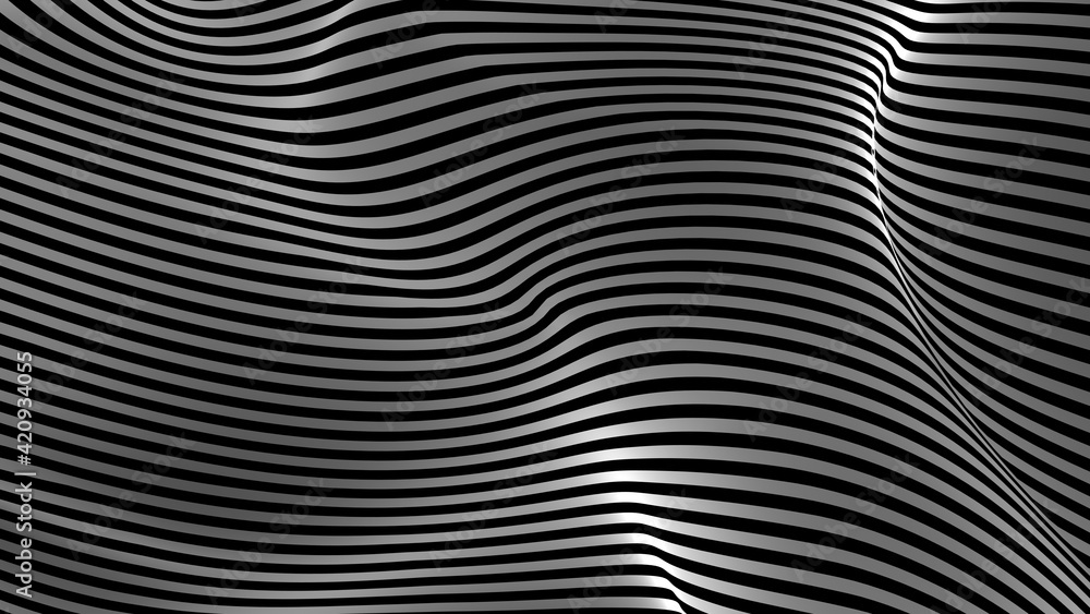 Black and white curve wave line abstract background. Black and white curve wave line abstract background.
