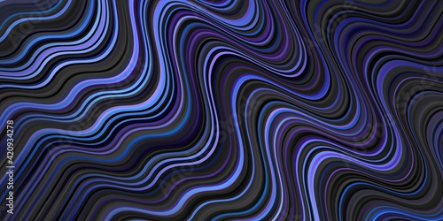 Dark Pink, Blue vector template with lines.