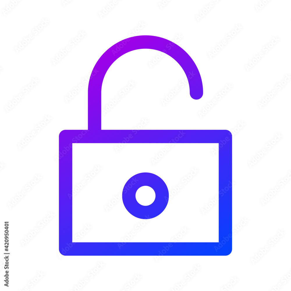 Unlock icon Unlock icon