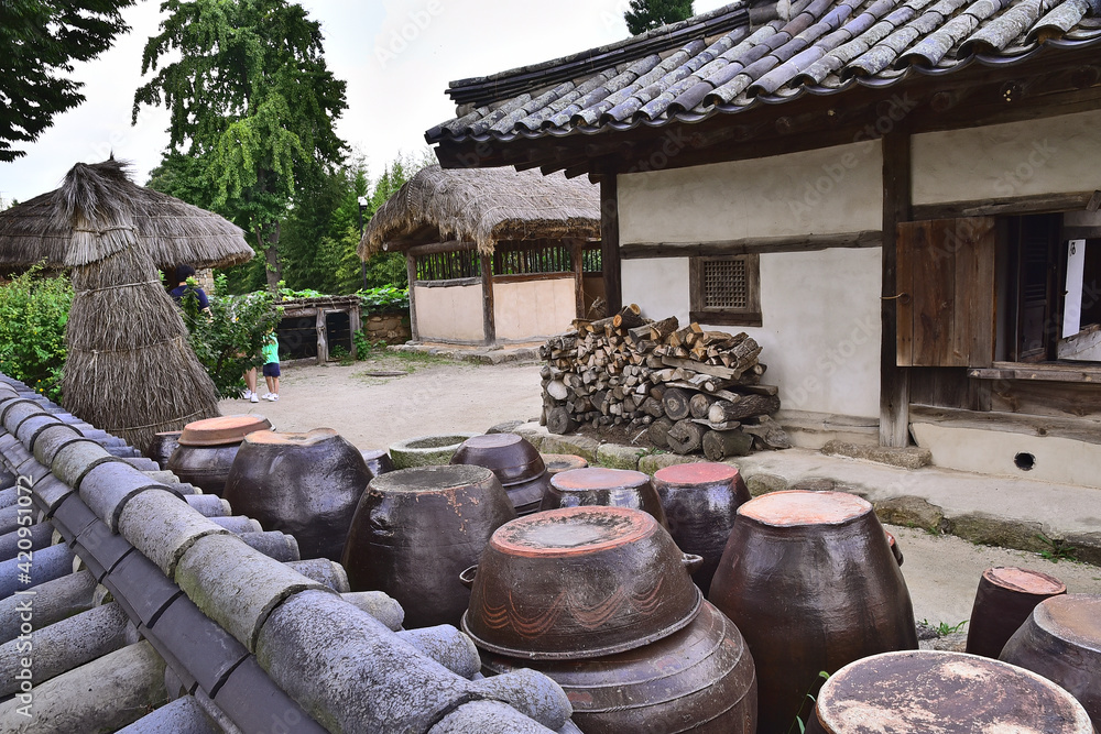 한국의 여러 민속마을 풍경들 Stock Photo | Adobe Stock
