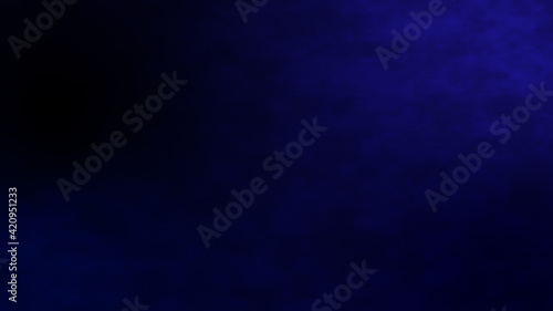 Abstract white smoke in slow motion dark blue background. Blue flare light beam with smoke and dust particle effect abstract background.  abstract light motion titles cinematic background.