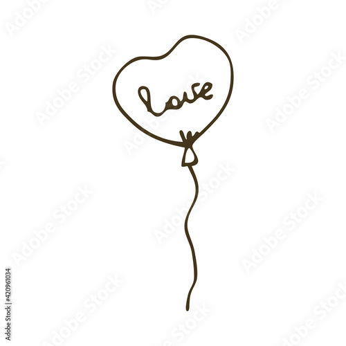 Doodle Love Icon