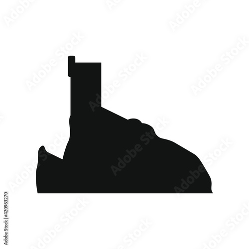 ancient castle of atienza in guadalajara spain