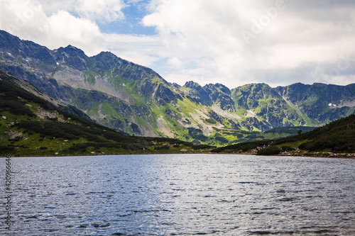 Mountain landscape in the Tatra Mountains on the border between Poland and Slovakia © Radoslaw Maciejewski