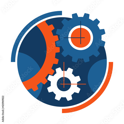 Gear mechanism - Settings and Maintenance symbol