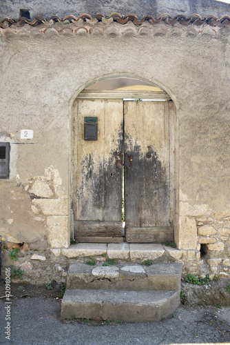 Very old door