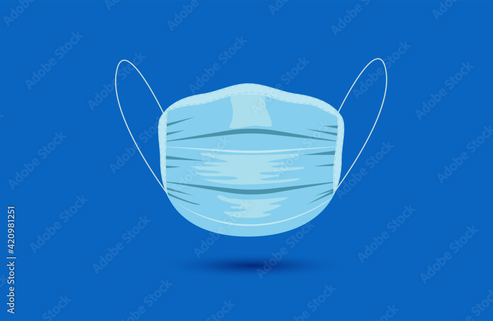 Medical safety mask protective epidemic and infection. Quarantine time. Medical safety mask protective epidemic and infection. Quarantine time.