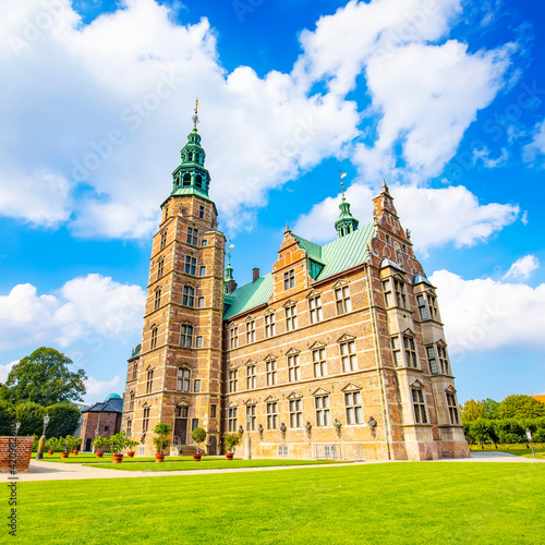 Rosenborg Castle in Copenhagen, Denmark photo