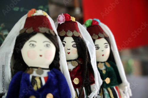 local folk dance dress up dolls