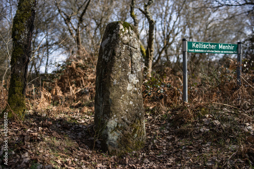 Keltischer Menhir bei Bann