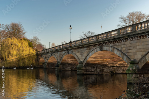 Bridge in Hyde Park, london