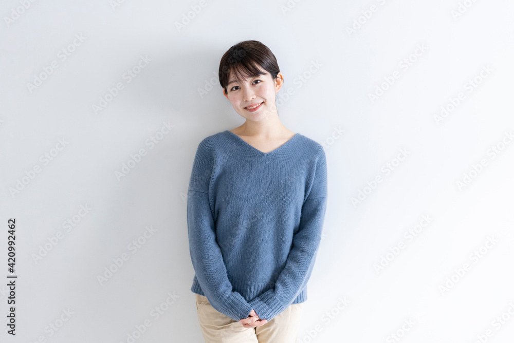 爽やかな女性 爽やかな女性