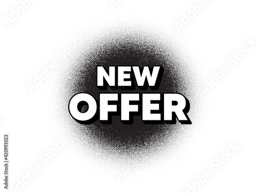 New offer. Special price sign. Vector