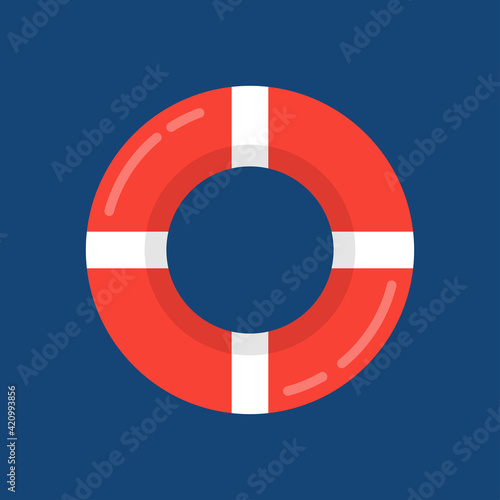 Safety torus vector. symbol. logo design. Poster design. background.