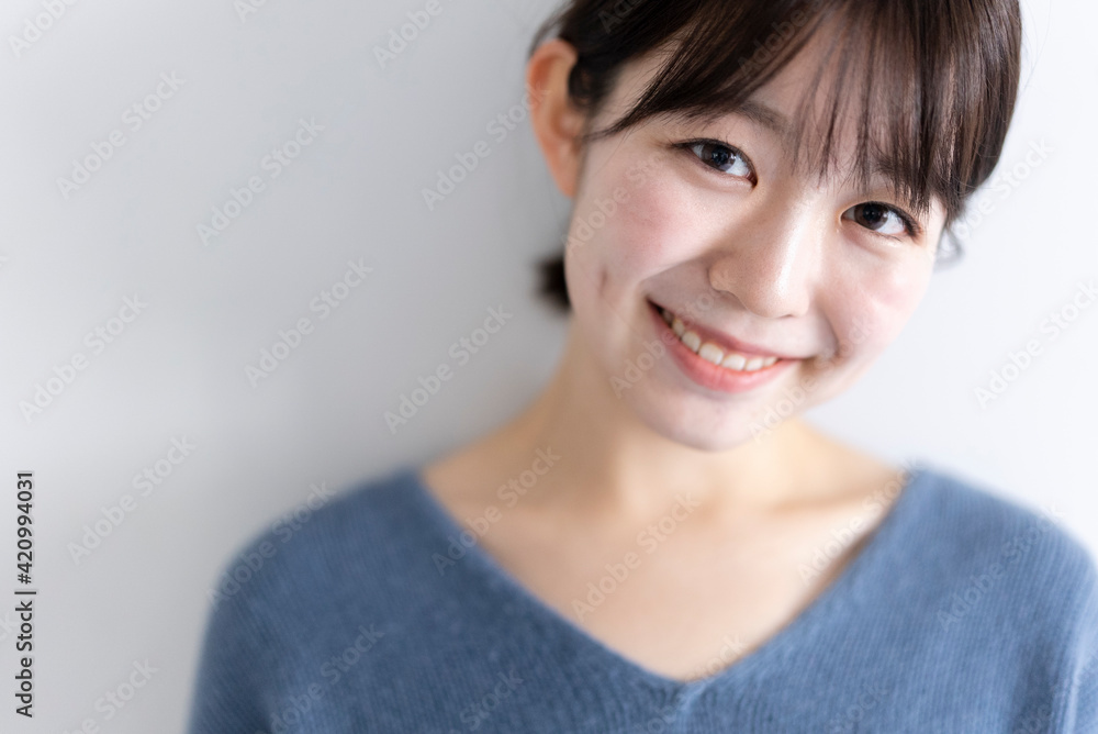 爽やかな女性 爽やかな女性