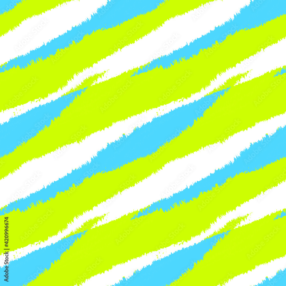 Obraz premium Yellow Brush stroke fur pattern design for fashion prints, homeware, graphics, backgrounds