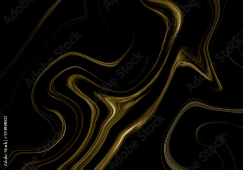 Marble wall with high resolution, Illustration marble ink gold black surface graphic pattern abstract background. use for floor plan ceramic counter texture tile natural for interior and fabric