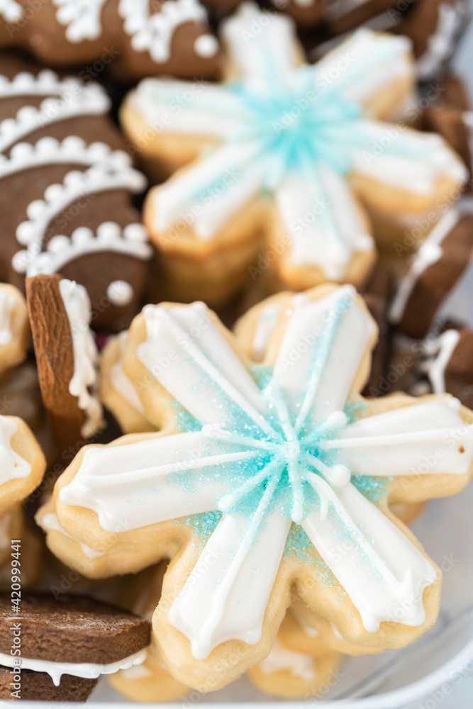 Fototapeta premium Christmas cookies